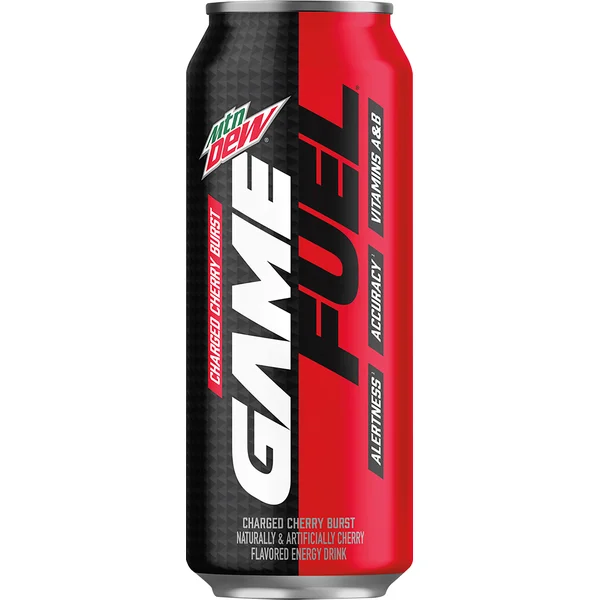 Mountain Dew Energy Drink, Charged Cherry Burst