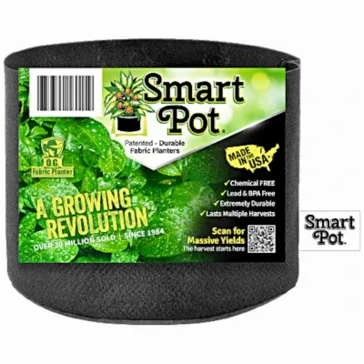 Multi-purpose Container Grower, Black Fabric, 1-gallon