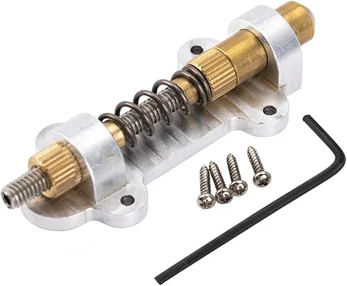 Musiclily Pro Guitar Brass Tremolo Stopper Stabilizer Tremolo Arming Adjuster Tremsetter Set for Floyd Rose and Other Floating Tremolo Bridge Systems