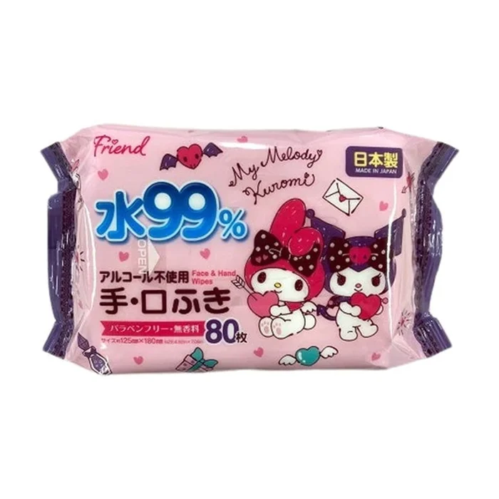 My Melody & Kuromi Disinfectant Wipes 80pcs
