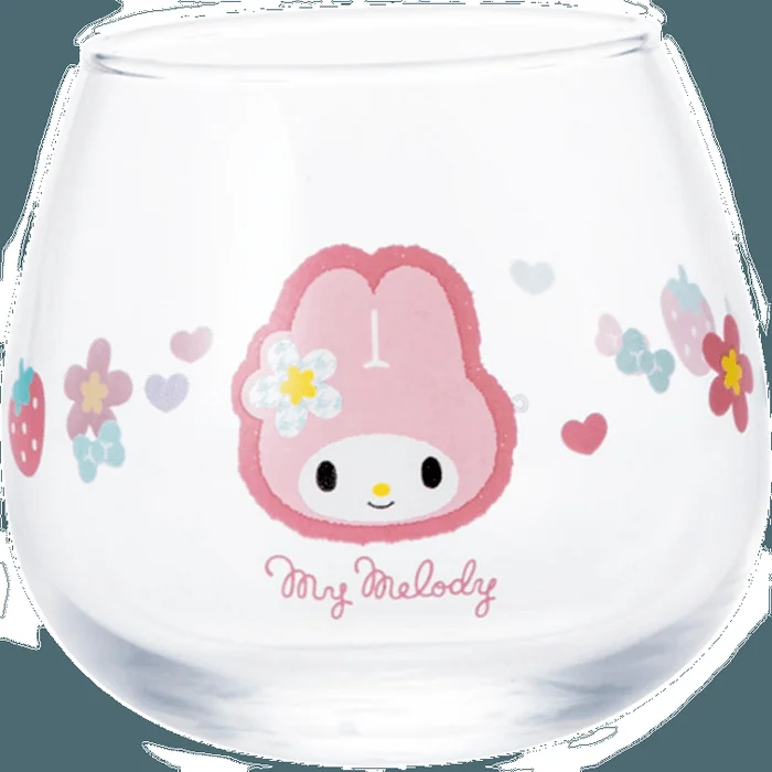 My Melody Flower Glass Cup 138g