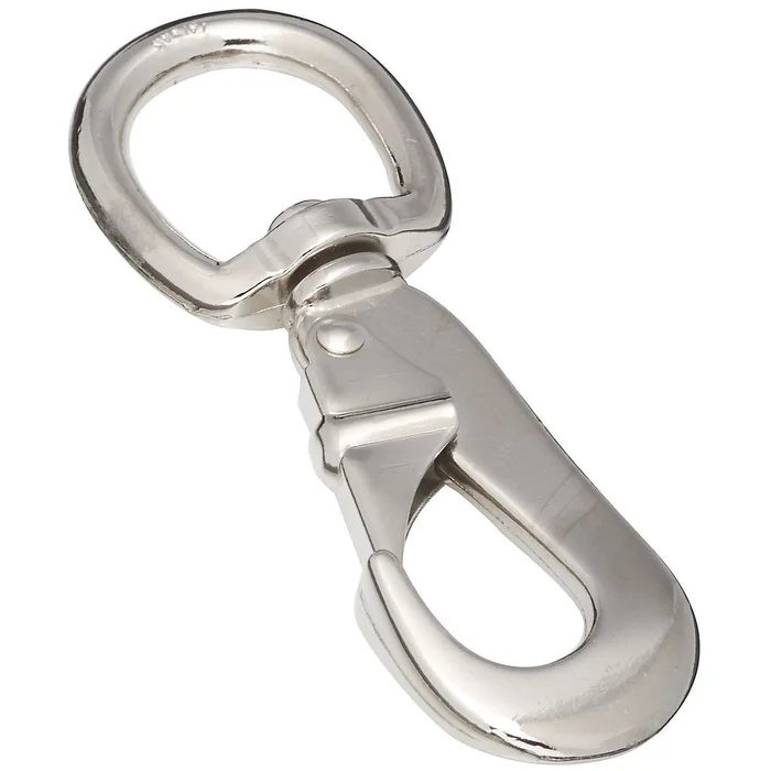 National Hardware 3105BC Series N222-851 Snap Hook, 165 lb Working Load, Zinc, Nickel