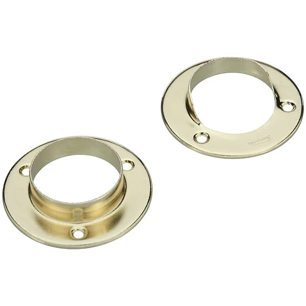 National Hardware SPB105 N191-569 Pole Socket Set, Steel, Brass