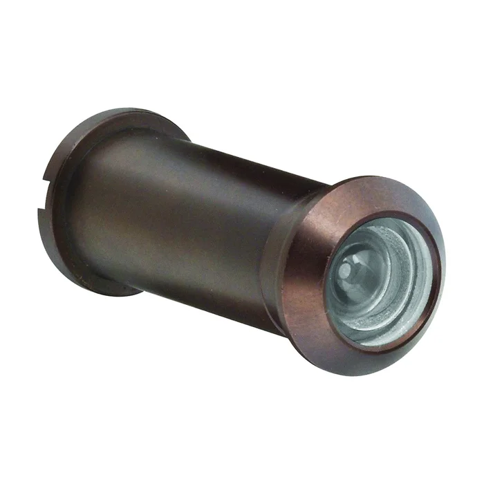 National Hardware V802 Series N336-081 Door Viewer, 160 deg Viewing, 1-3/8 to 2 in Thick Door, Brass, Antique Bronze