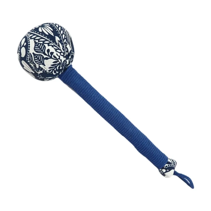 New Back Pounding Whole Body Tapping Dredging Mugwort Health Massage Hammer Blue 26cm