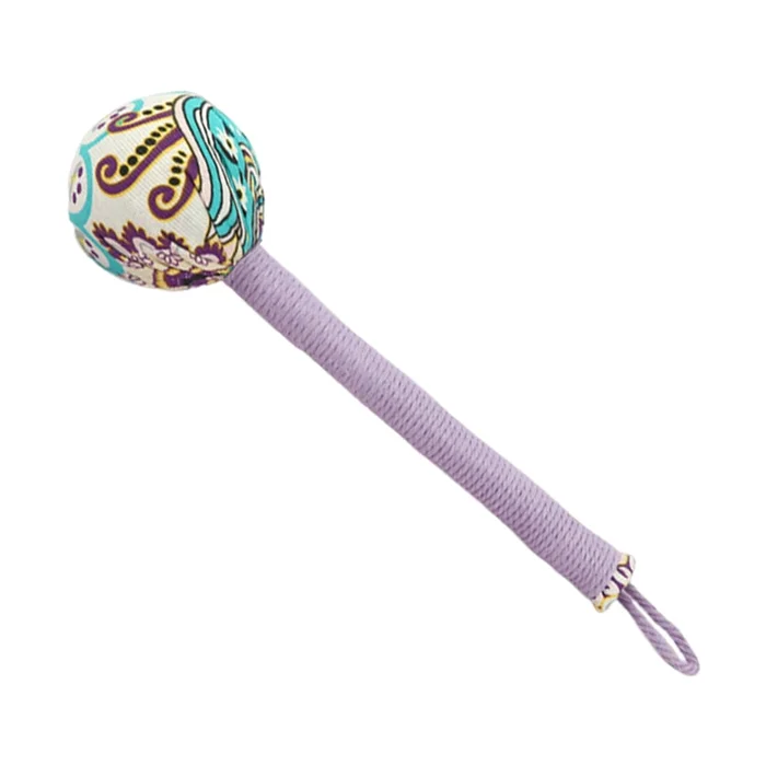 New Back Pounding Whole Body Tapping Dredging Mugwort Health Massage Hammer Purple 26cm