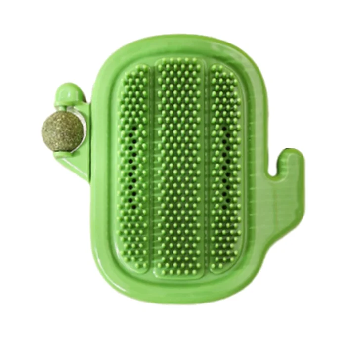 New Cat Toy With Bell Teasing Stick 1 set Green Itching Device Teasing Stick And Mint Ball F