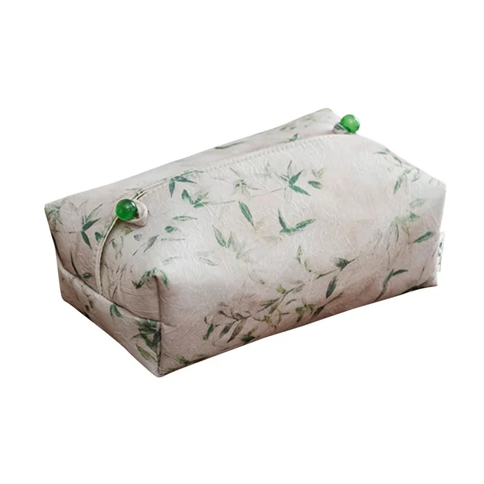 New Chinese Embroidered Fabric Tissue Box ZhiXin F