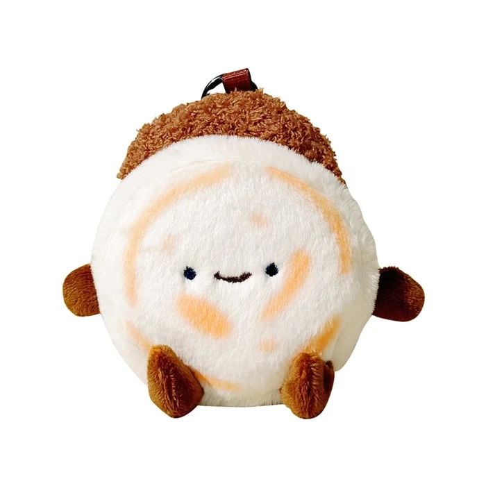 New Cute And Cute Cultural And Creative Roujiamo Doll Plush Pendant Roujiamo F