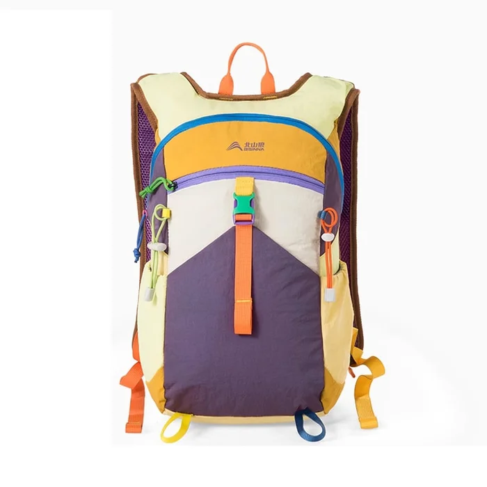 New Outdoor Mountaineering and Fitness Multi functional Large Capacity Backpack Dopamine 18L