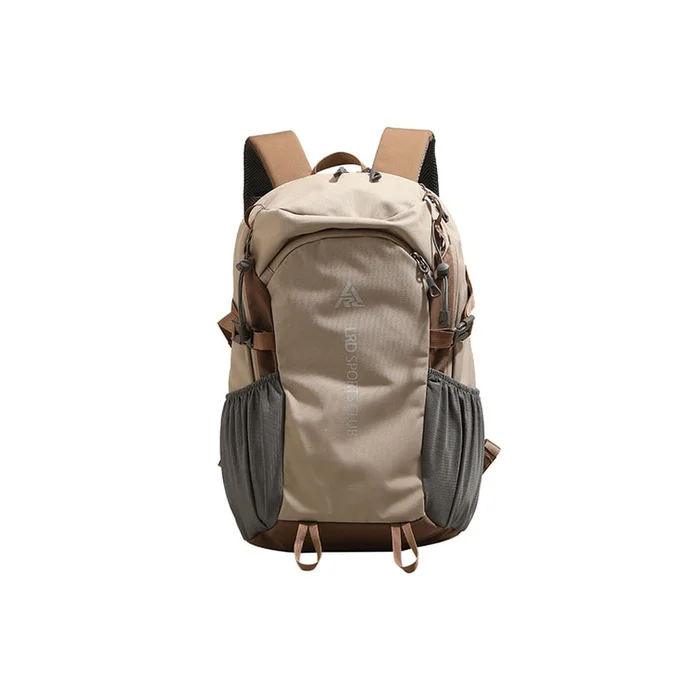 New Outdoor Mountaineering Bag Large Capacity Lightweight Hiking Backpack Versatile Khaki F