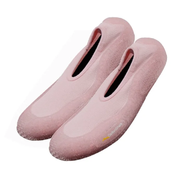 New Shock-Absorbing And Anti Slip Shoes For Indoor Leisure Sports Soft Soled Fitness Shoes Peach Heart Pink 36/37