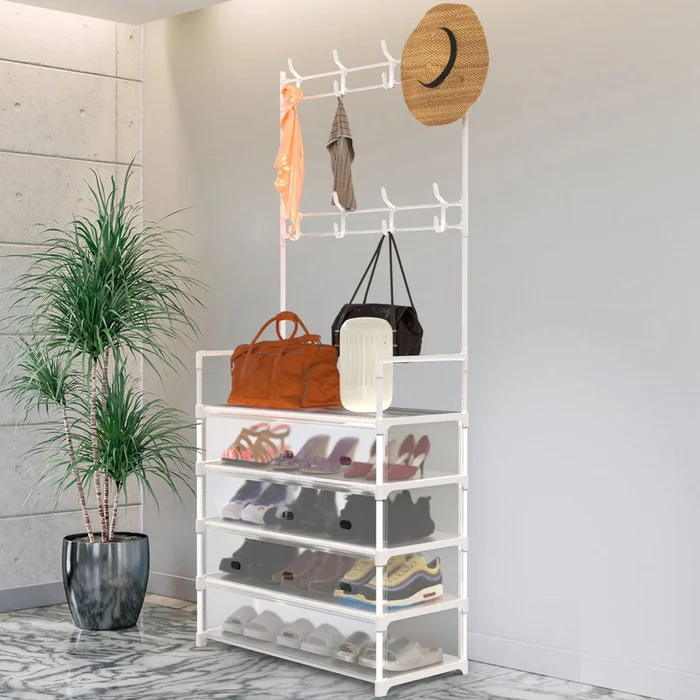NewHome™ 5-Tier Entryway Shoe & Coat Organizer