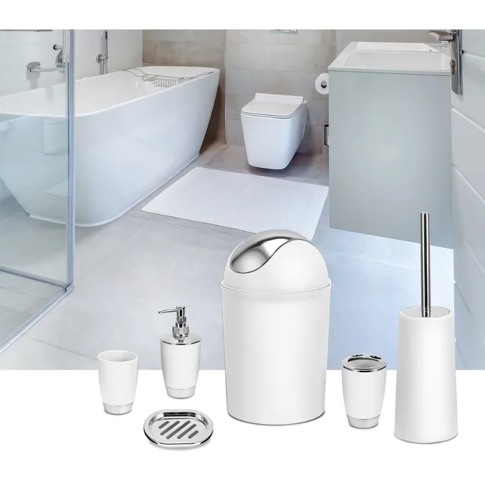 NewHome™ 6-Piece Bathroom Accessories Set