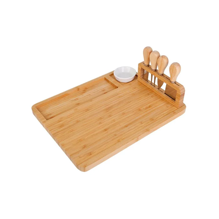NewHome™ Charcuterie Cheese Board & Knife Set