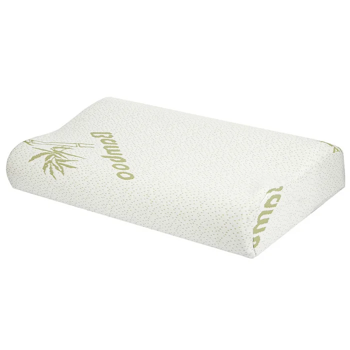 NewHome™ Contoured Ergonomic Bamboo Memory Foam Pillow