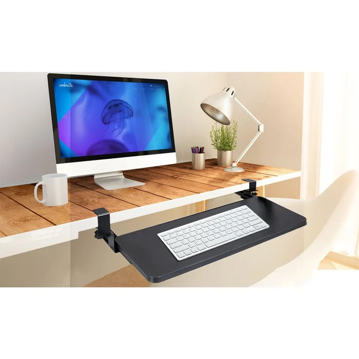 NewHome™ Sliding Under Desk Keyboard Mouse Tray