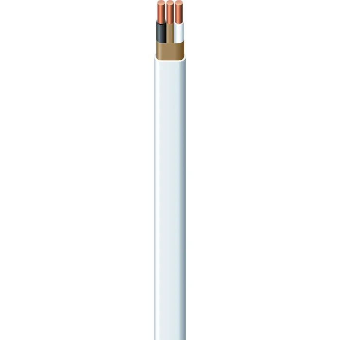 Non-metallic Romex Sheathed Electrical Cable With Ground 14 Gauge 2 Conductor 25 Feet