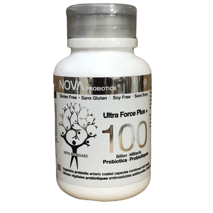 NOVA PROBIOTICS Multi-Strain 100 Billion Probiotics per Capsule-30 VCaps