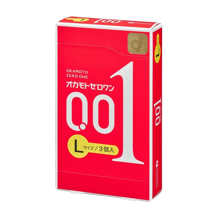 OKAMOTO Condom 001 Condom L size 3pcs