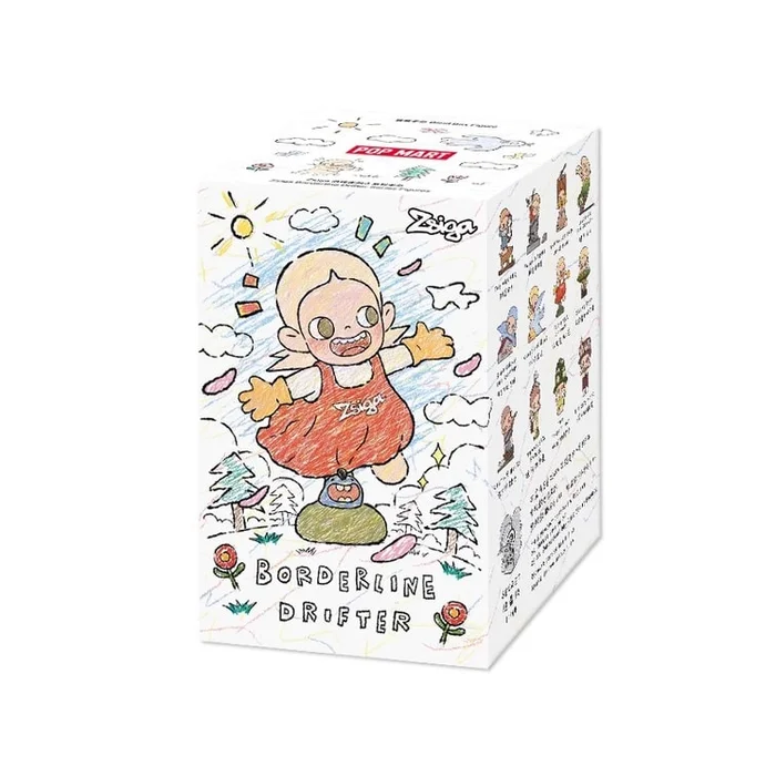 One random blind box from the Zsiga People Walking Along the Line series