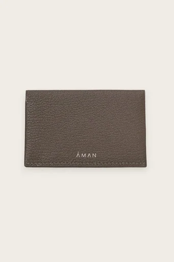 Origami Credit Card Holder – Aman Grey Aqua