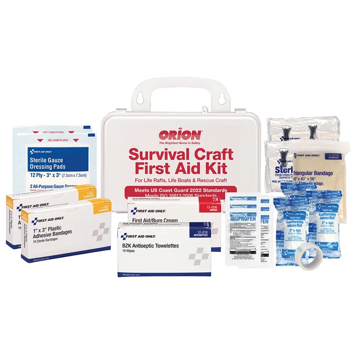 Orion Survival Craft First Aid Kit – Hard Plastic Case [816]