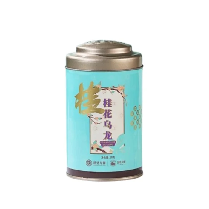 Osmanthus Oolong Tea Tieguanyin Alpine Fresh Aroma Hangzhou Osmanthus Tea Tin 50g