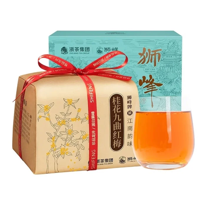 Osmanthus Red Tea Jiuqu Red Plum Tea Hangzhou Specialty Authentic Longjing Tea Origin Preferred 150g