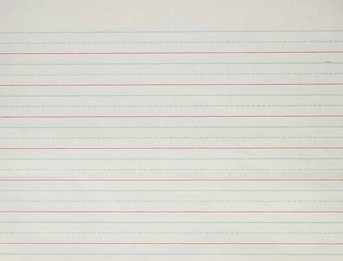 PACON Newsprint Handwriting Paper, Dotted Midline, Grade 1, 5/8′ x 5/16′ x 5/16′ Ruled Long, 10-1/2′ x 8′, 500 Sheets,Blue/White/Red