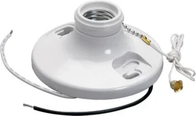 Pass & Seymour Phenolic Pull Chain Lampholder