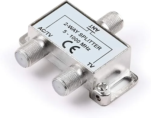 PBD 2 Way HD Digital 1Ghz High Performance Coax Cable Splitter