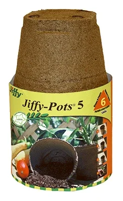 Peat Pot, 5-in., 6-pk.