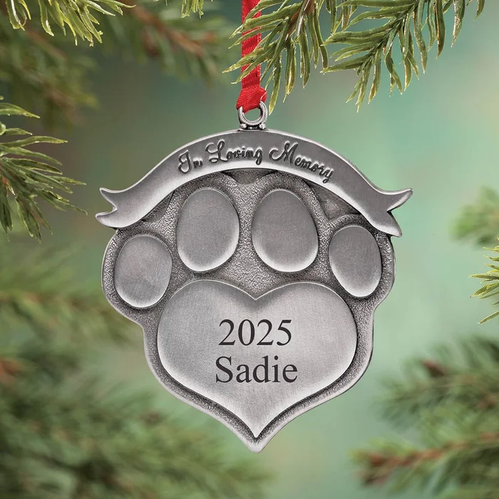 Personalized Pet Memorial Ornament