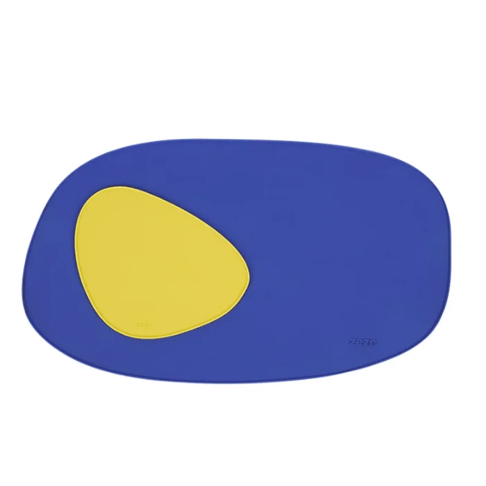 Pet Abstract Place Mat Blue 1 Piece