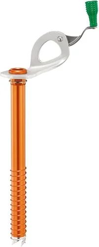 PETZL – Laser Speed Light, Ultralight Ice Screw with Integrated Crank