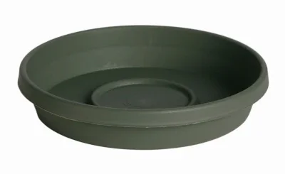 Planter Saucer, Plastic, Living Green, 16 In.