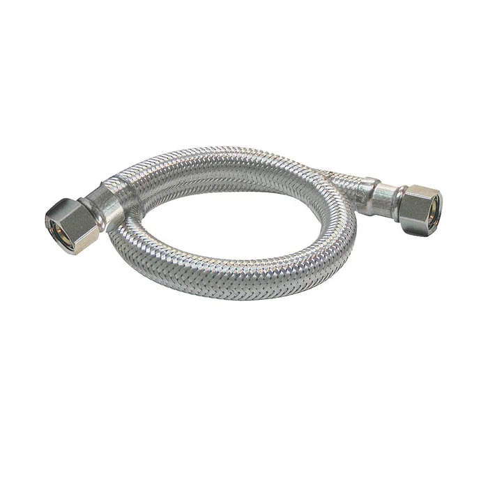 Plumb Pak EZ Series PP23809LF Sink Supply Tube, 3/8 in Inlet, Compression Inlet, 3/8 in Outlet, Compression Outlet