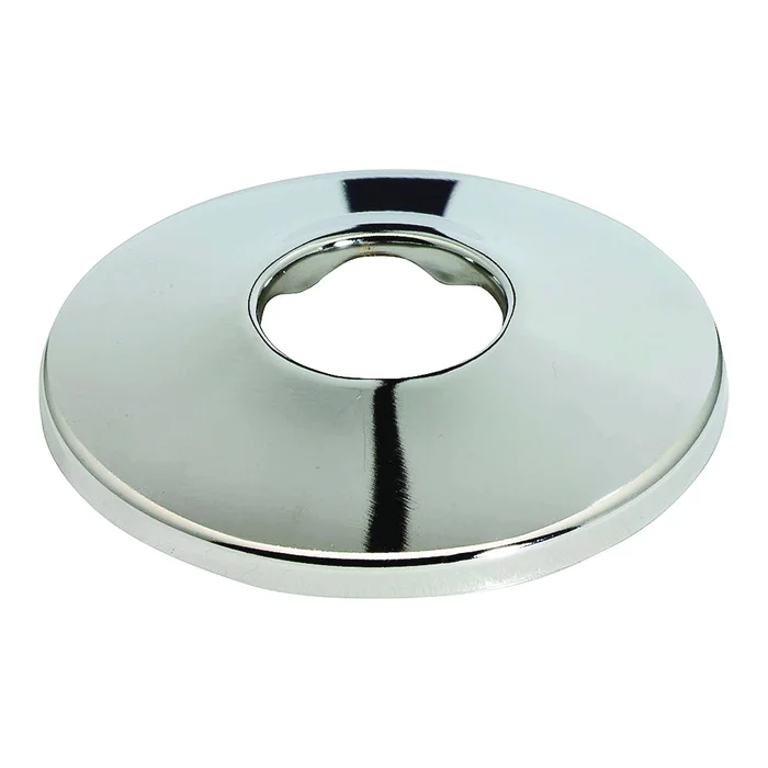 Plumb Pak PP802-89 Bath Flange, 3-1/2 in W, Plastic, Chrome