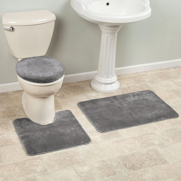 Plush Bath Rug Set