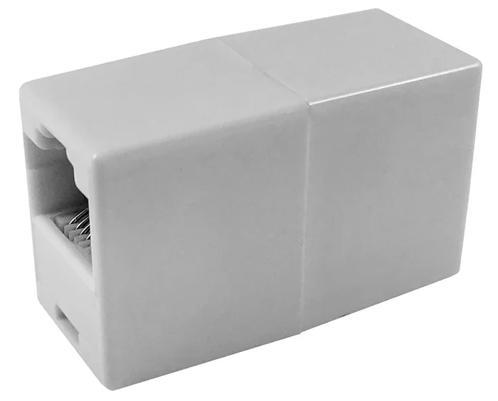 Pn6ecw Ethernet In-line Coupler, White