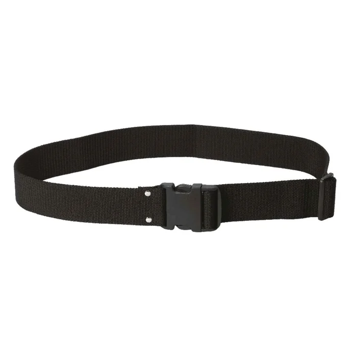 Polyester Fabric Work Belt 2.5 In. L X 7.25 In. H Black 29 In. To 46 In.