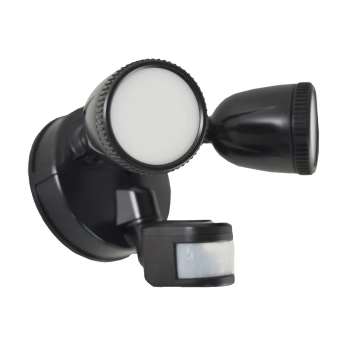 PowerZone O-G1200M-PB Security Flood Light, 110/240 V, 15 W, 1-Lamp, LED Lamp, Daylight Light, 1200 Lumens