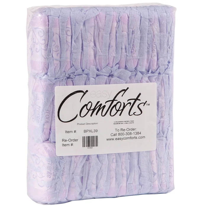 Premium Bladder Control Pads Maximum Absorbency Case of 156
