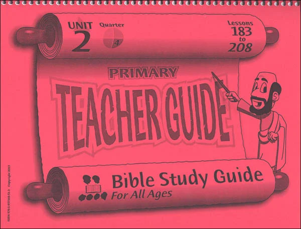 Primary Teacher Guide for Lessons 183-208