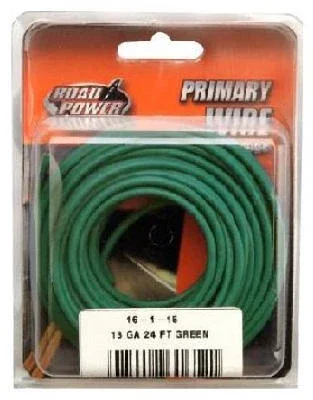 Primary Wire, Green, 16-ga., 24 Ft.