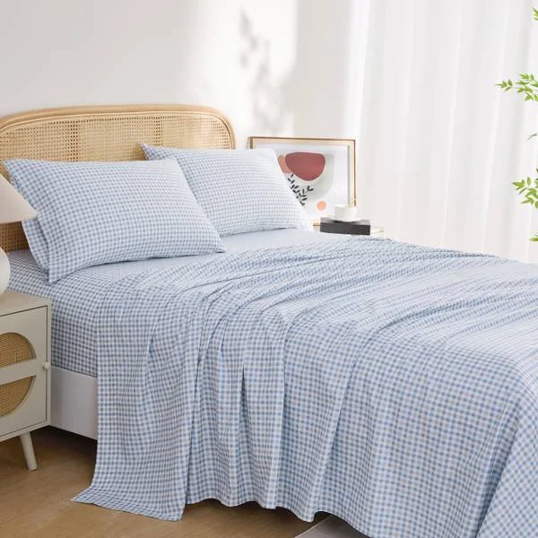 Printed Microfiber Sheet Set