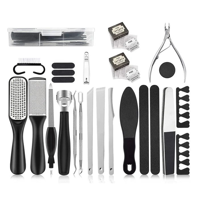 Professional 28-Piece Stainless Steel Manicure/Pedicure Kit