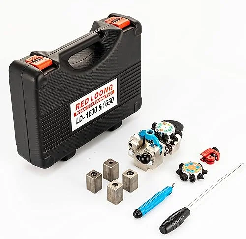 Professional Brake Line Flaring Tool- 45/37 Degree Set – Single, Bubble, and Double Flares