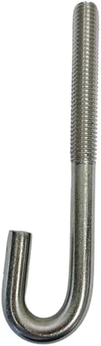Prolinemax Marine Boat Stainless Steel T316 1/2′ x 6′ J Bolt Spring Hook J-Bolt J Hook
